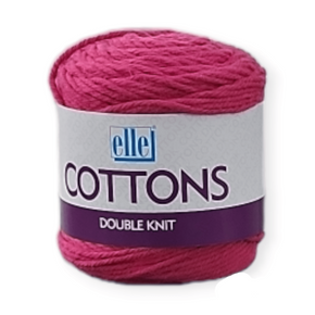 ELLE Habby Elle Cottons Double Knit 50G Crimson (7300242309209)