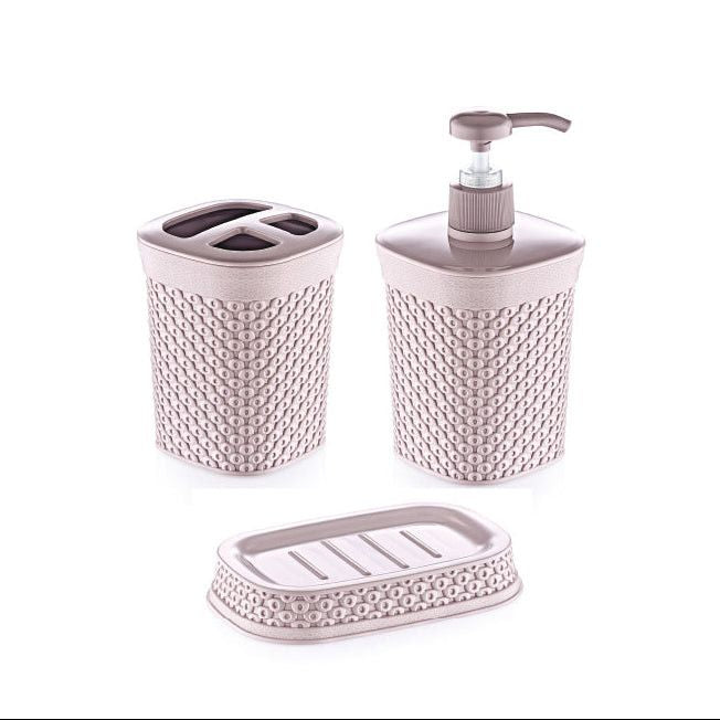Hobby Life Diamond 3-Piece Bathroom Set 081123
