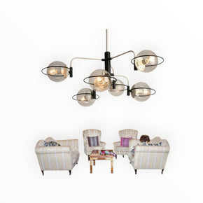 Superlume Chandelier - 4065-WB