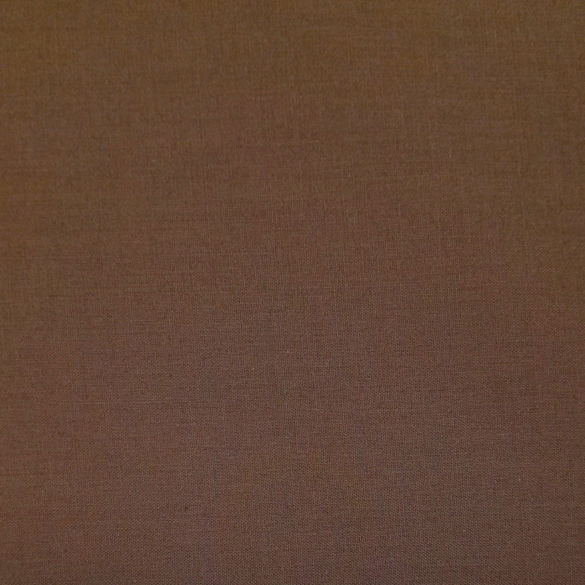 Emirates Sheeting Fabrics Dark Chocolate Fabric Plain Polycotton Sheeting 76X68 T144 240 cm
