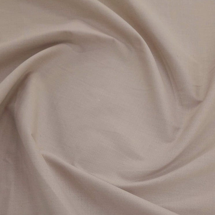 Emirates Sheeting Fabrics Fabric Plain Polycotton Sheeting 76X68 T144 240 cm