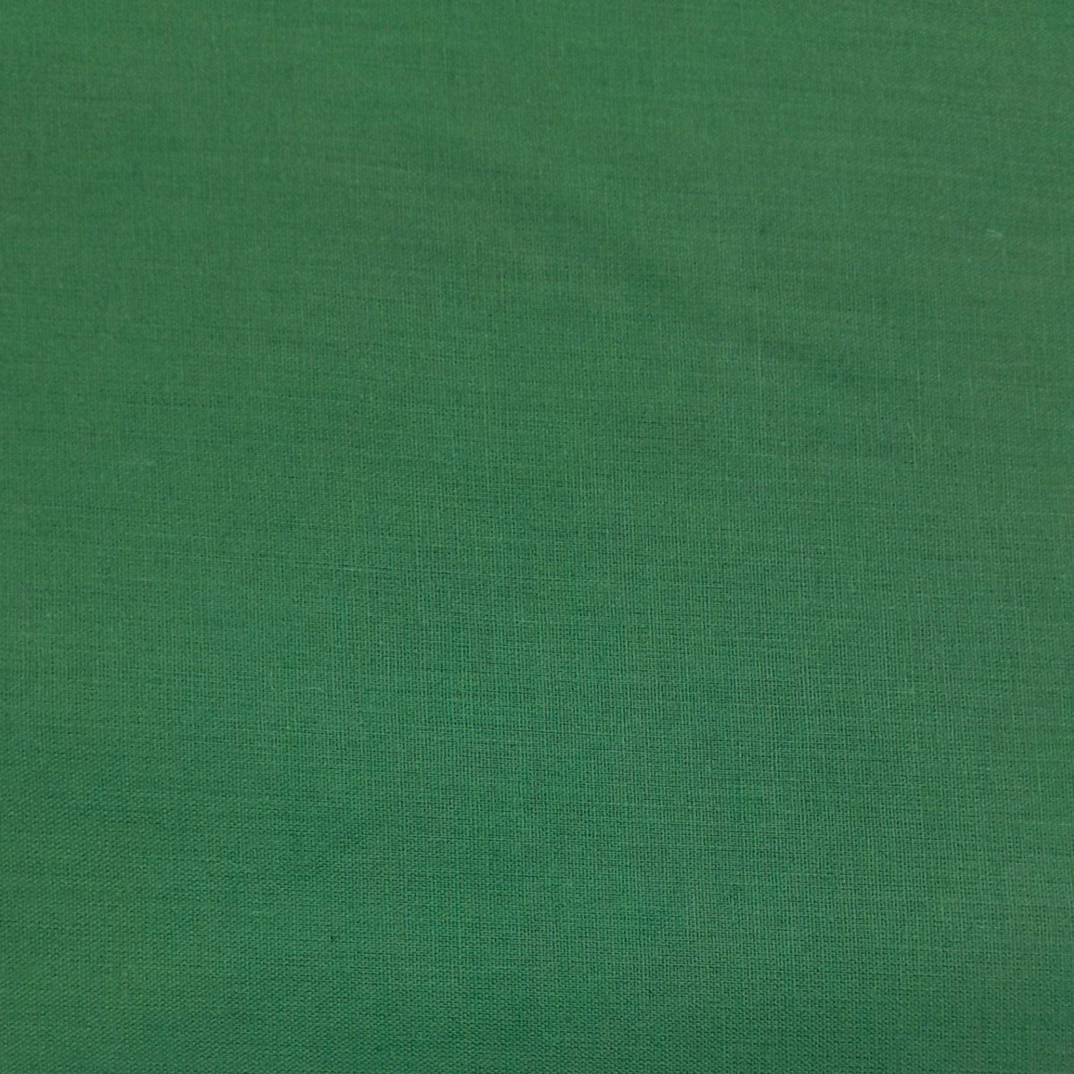 Emirates Sheeting Fabrics Hunters Green Fabric Plain Polycotton Sheeting 76X68 T144 240 cm