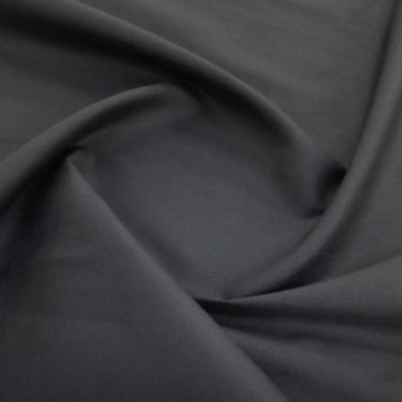 Emirates Sheeting Fabrics Plain Sheeting White 76X68 T144 Black 240 cm (7886881882201)
