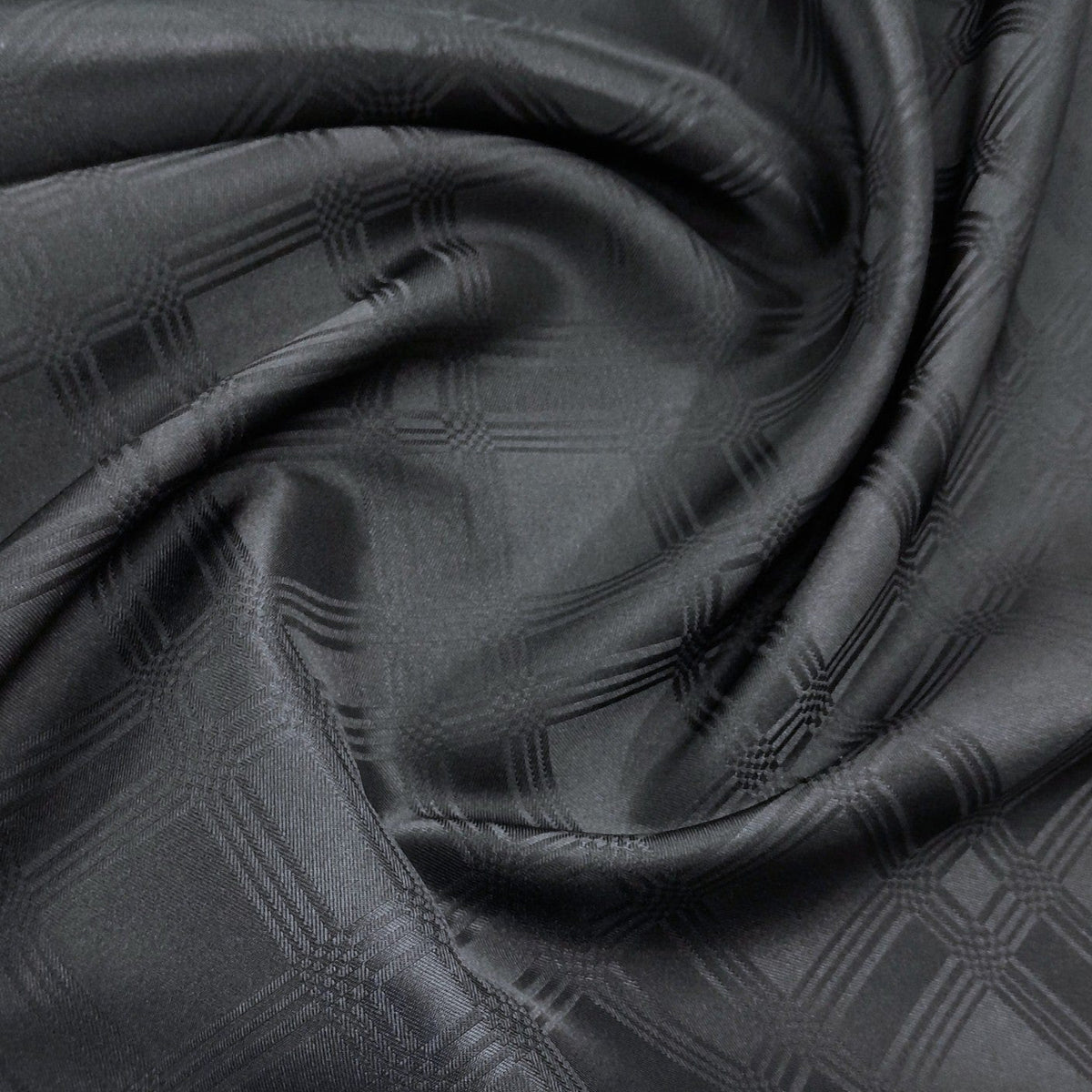 Emirates Tetiles Tabling Fabric Black Damask Tabling Fabric Blocks Collection 280 cm