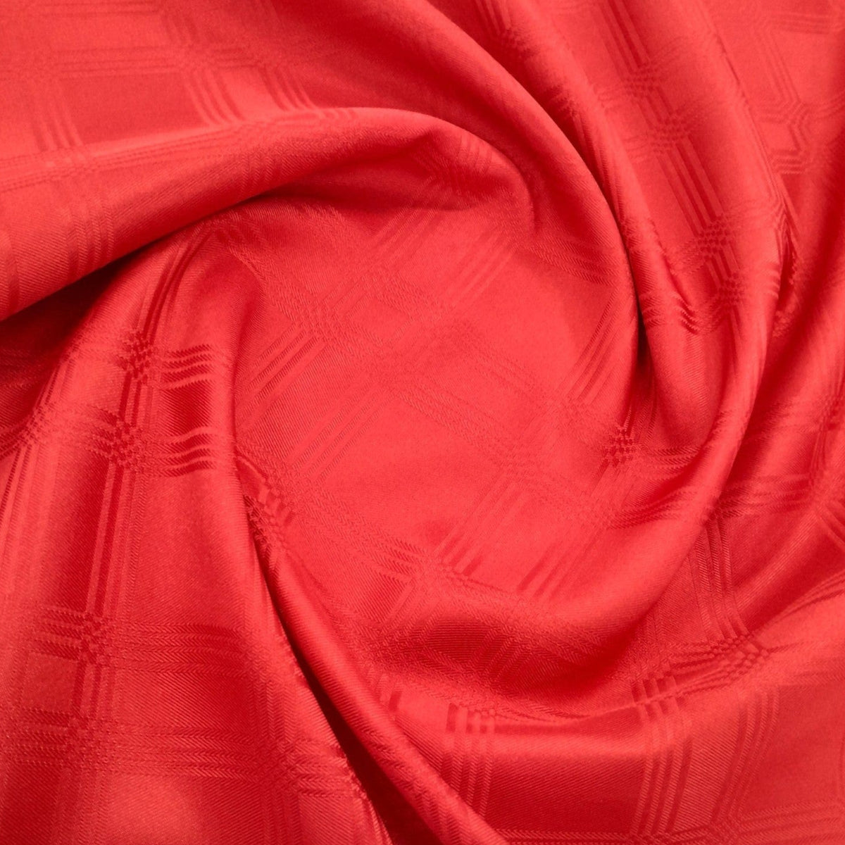 Emirates Tetiles Tabling Fabric Red Damask Tabling Fabric Blocks Collection 280 cm