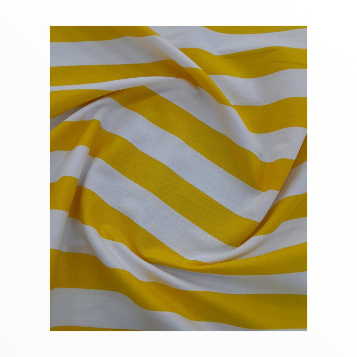Emirates Textiles Sheeting Fabrics Yellow Sheeting Fabrics Play Time Big Stripe 140 cm
