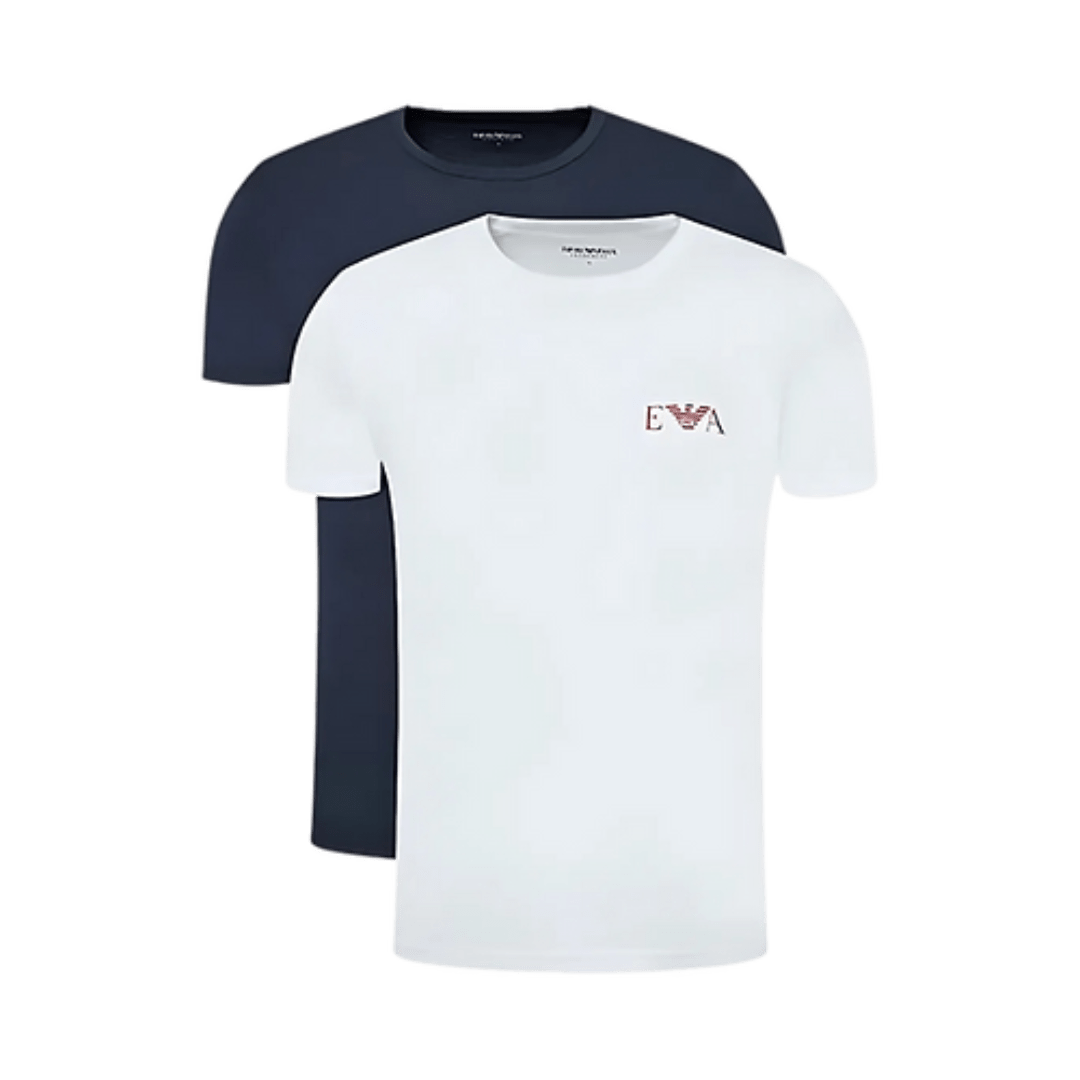 Emporio Armani T Shirt S Emporio Armani Tees 2 Pack (7905338392665)