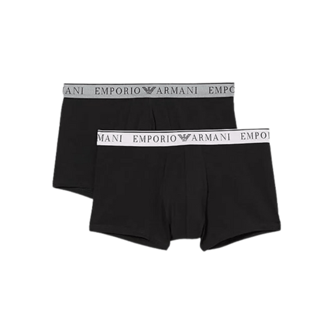 Emporio Armani Underwear M Emporio Armani 2 Pack Endurance Trunk (7905391181913)