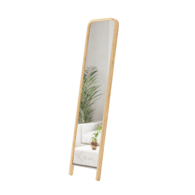 Umbra Bellwood Leaning Mirror 62 x 15.5 x 2 Natural UMB1023037390.