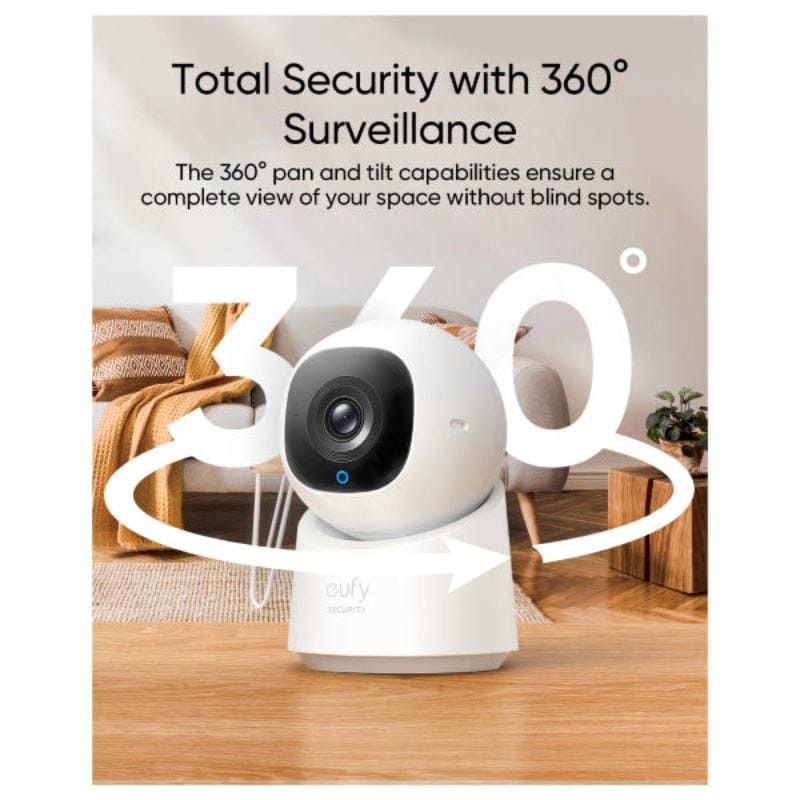 EUFY Security Camera Eufy Indoor Cam C220 (Model AEST8W11321