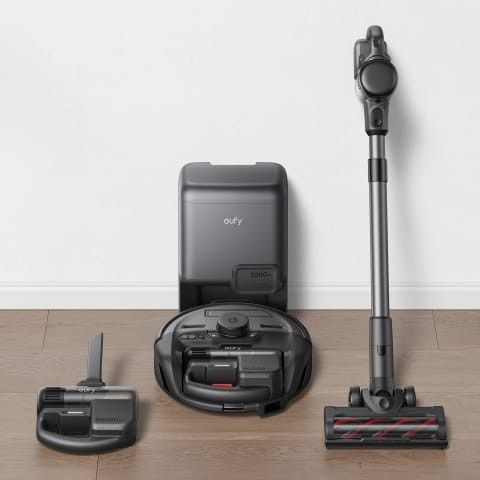 EUFY Vacuum Cleaner Eufy E20 3-in-1 Robot & Handheld Vacuum Stick Combo AECT2070G10