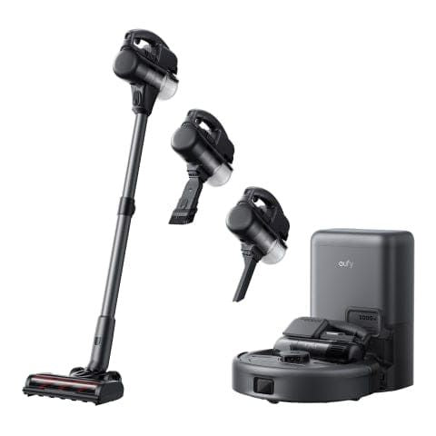 EUFY Vacuum Cleaner Eufy E20 3-in-1 Robot & Handheld Vacuum Stick Combo AECT2070G10
