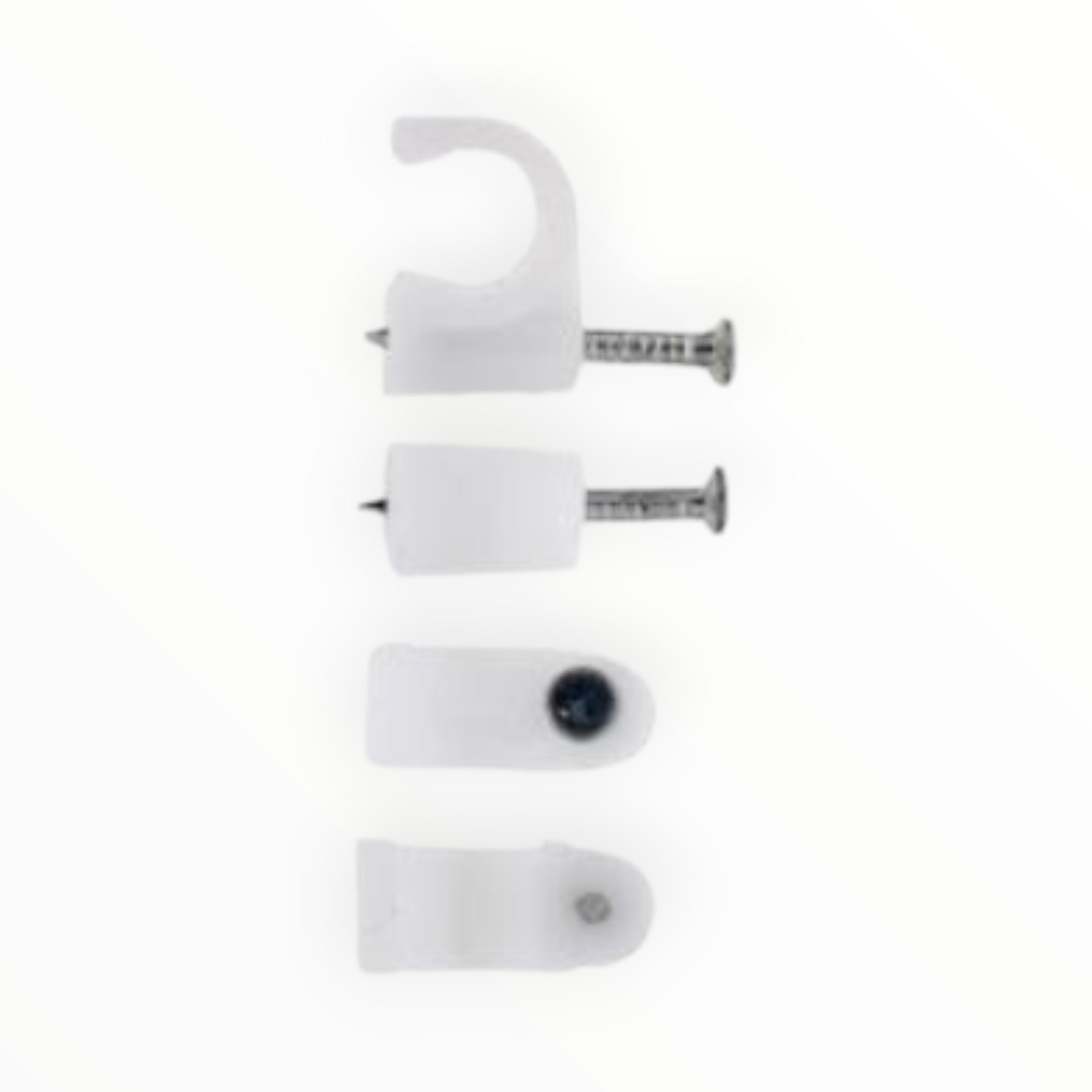 EUREKA CABLE CLIP Eureka Cable Clip Round 7mm 2L55 Pack of 50 (7816858992729)