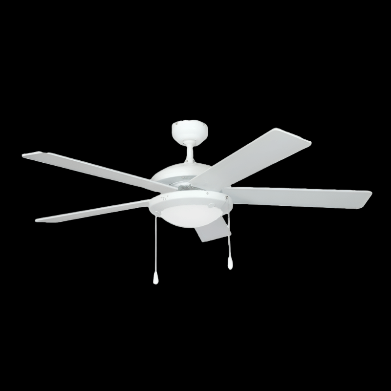 EUROLUX Ceiling Fan Eurolux Ceiling Fan F-5C52WHD Comet 5 Blades White (7819679629401)