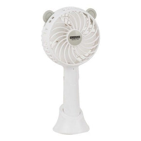 EUROLUX Fan Eurolux White Portable Rechargeable USB Mini Hand Fan F85 (7396884447321)