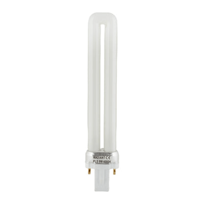 EUROLUX Light Bulbs Eurolux Fluorescent Bulb G37 Cool White G23 9 W PL9 2-Pin CFL (7713710833753)