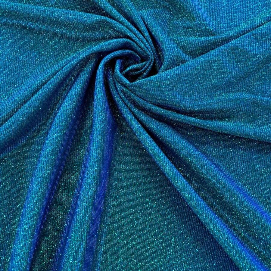 EVENING WEAR Dress Fabrics Blue Green Lime Light Fabric 150 cm (6575399338073)