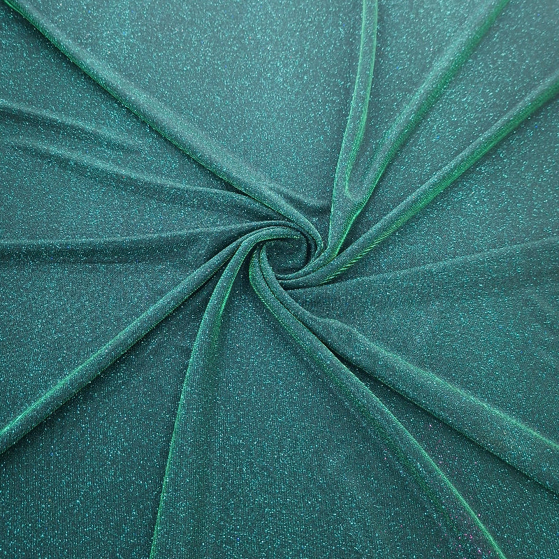 EVENING WEAR Dress Fabrics Bottle Green LimeLight Fabric 150cm