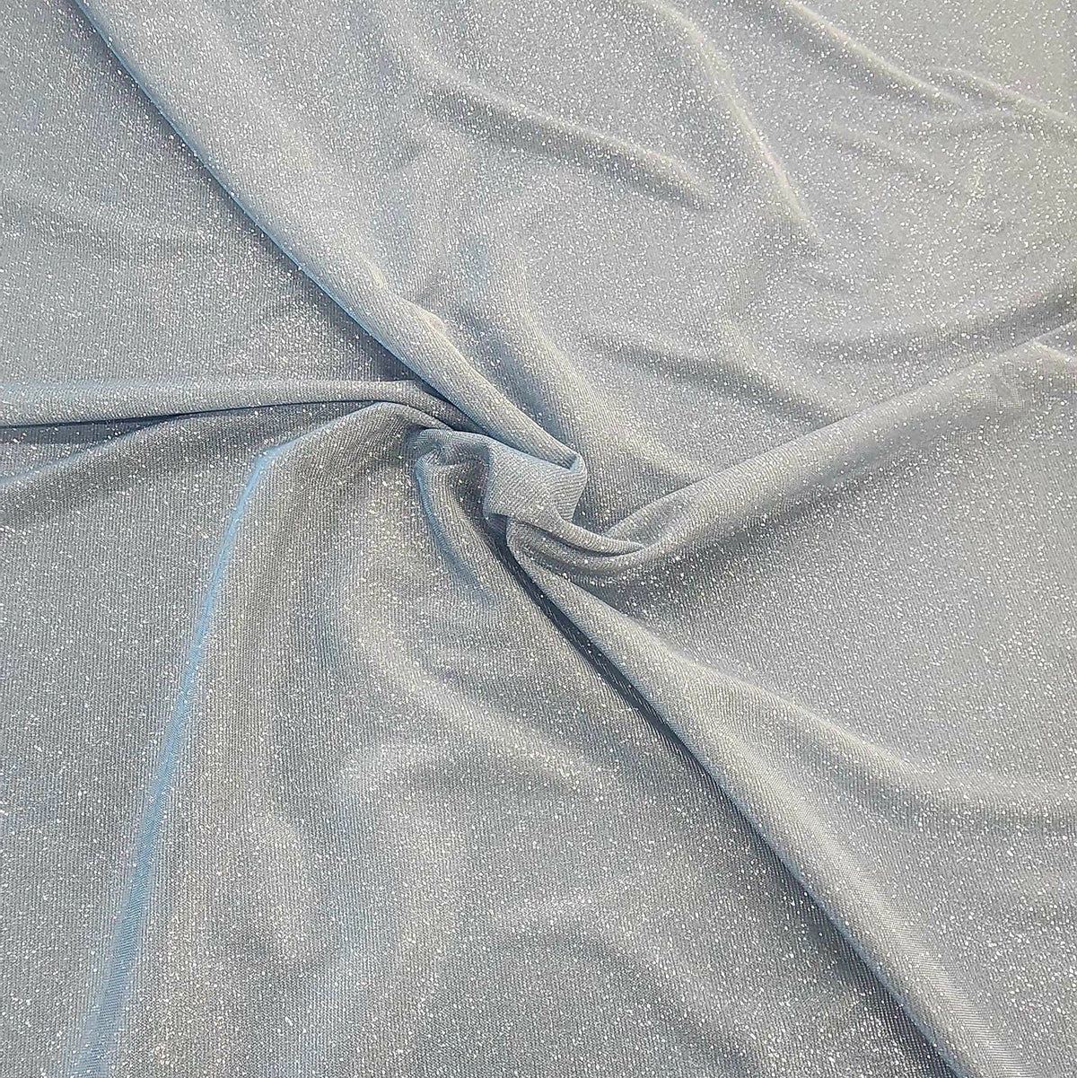 EVENING WEAR Dress Fabrics Powder Blue Lime Light Fabric 150 cm (6575399338073)