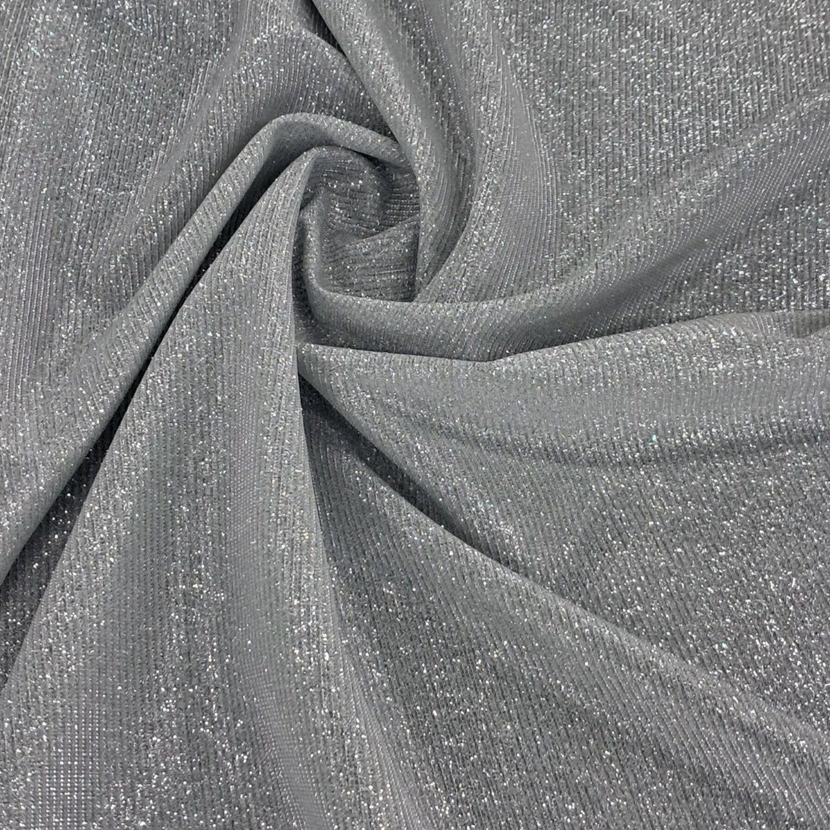 EVENING WEAR Dress Fabrics Silver Grey Lime Light Fabric 150 cm (6575399338073)