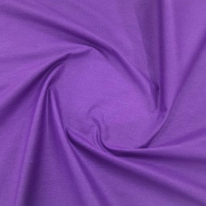 Evteks Plain Sheeting Purple 100% Plain Cotton Percale Sheeting Collection 240 cm (7859923451993)