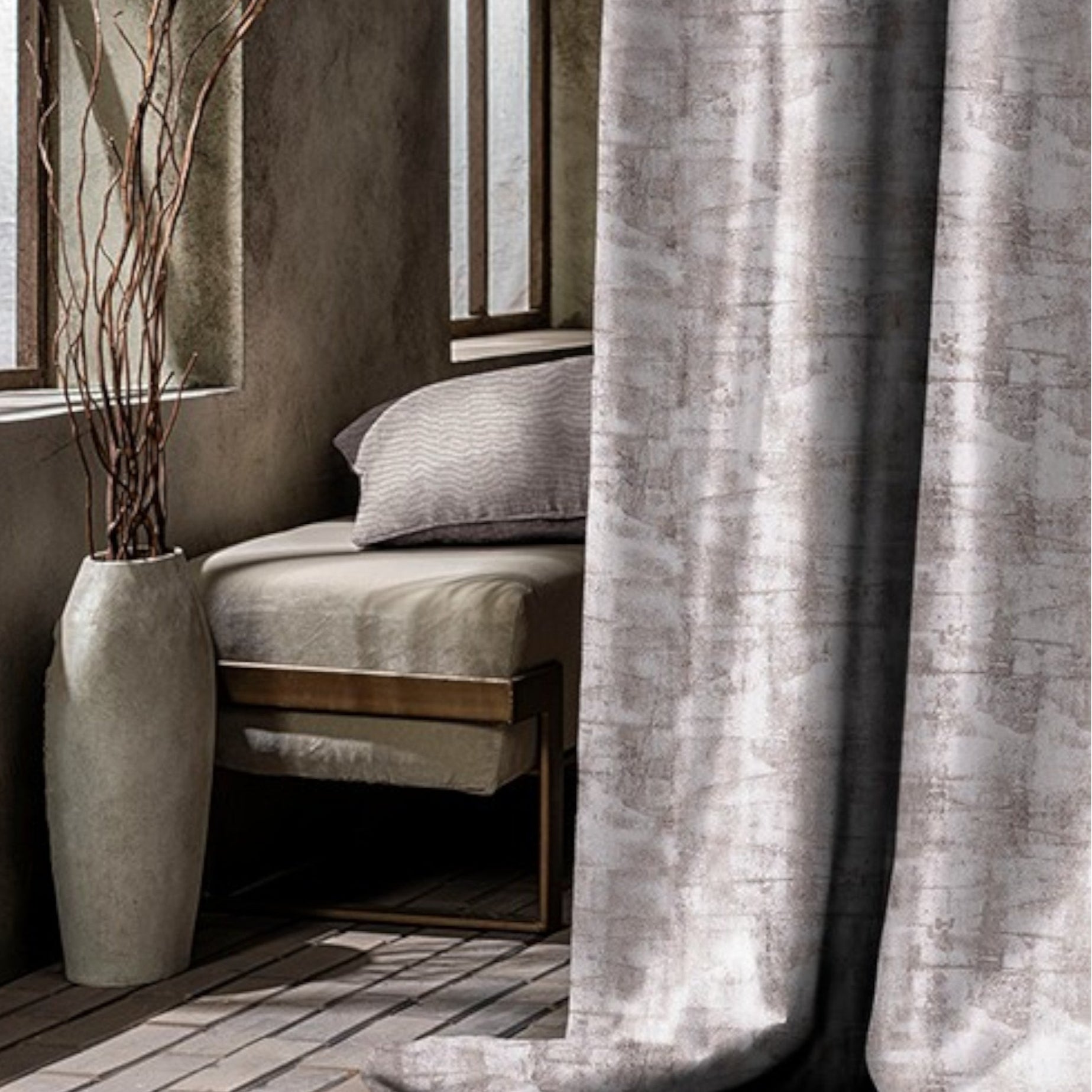 Fabric Curtain Maizey Collection 280 cm (7979822645337) (7979837522009)