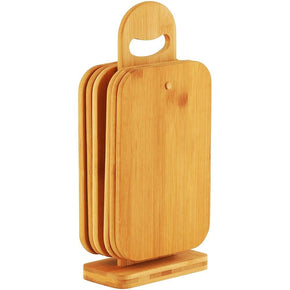 Excellent Houseware CHOPPING BOARD Excellent Houseware Bamboo Cutting Board 7 Piece 21084 (6928682844249)