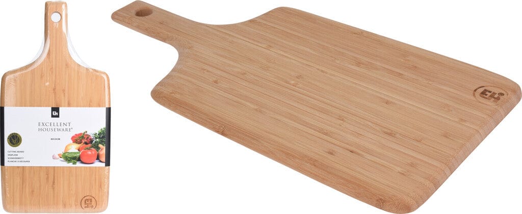 Excellent Houseware CHOPPING BOARD Excellent Houseware Bamboo Cutting Board Paddle 21090 (6928699359321)