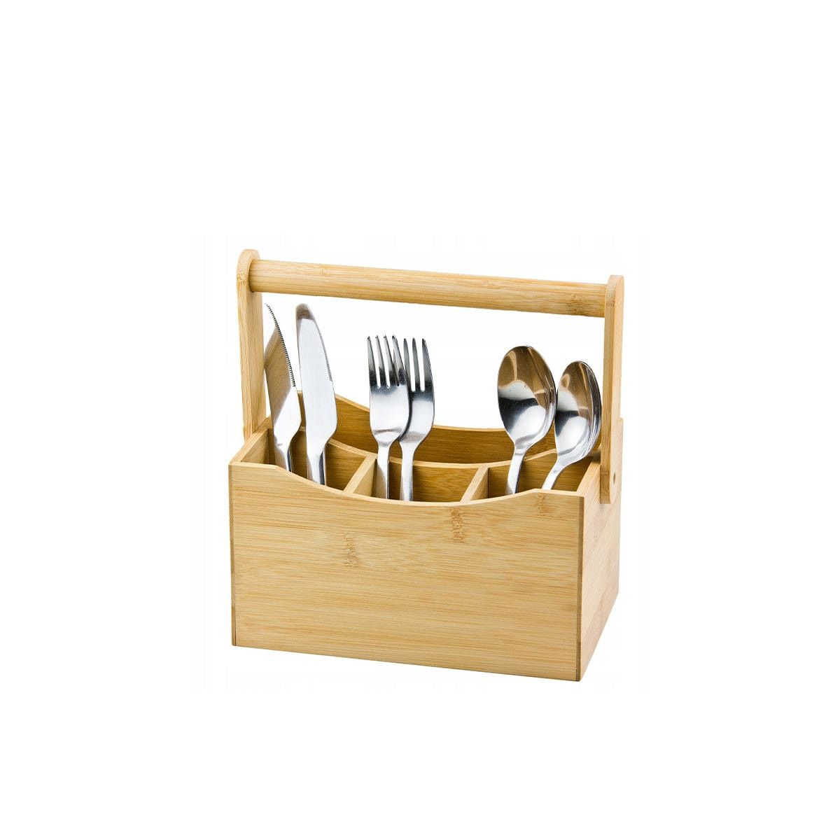 Excellent Houseware Bamboo Cutlery Holder 230x140XH235MM