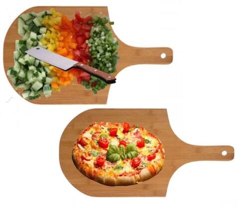Excellent Houseware Cutting Board Excellent Houseware Bamboo Pizza Board Paddle 53x30 (6928805265497)
