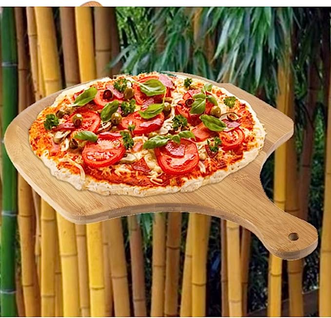 Excellent Houseware Cutting Board Excellent Houseware Bamboo Pizza Board Paddle 53x30 (6928805265497)