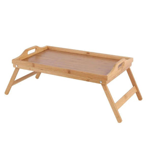 Excellent Houseware Excellent Houseware Bamboo Serving Tray For Bed 50x30cm (7312495116377)