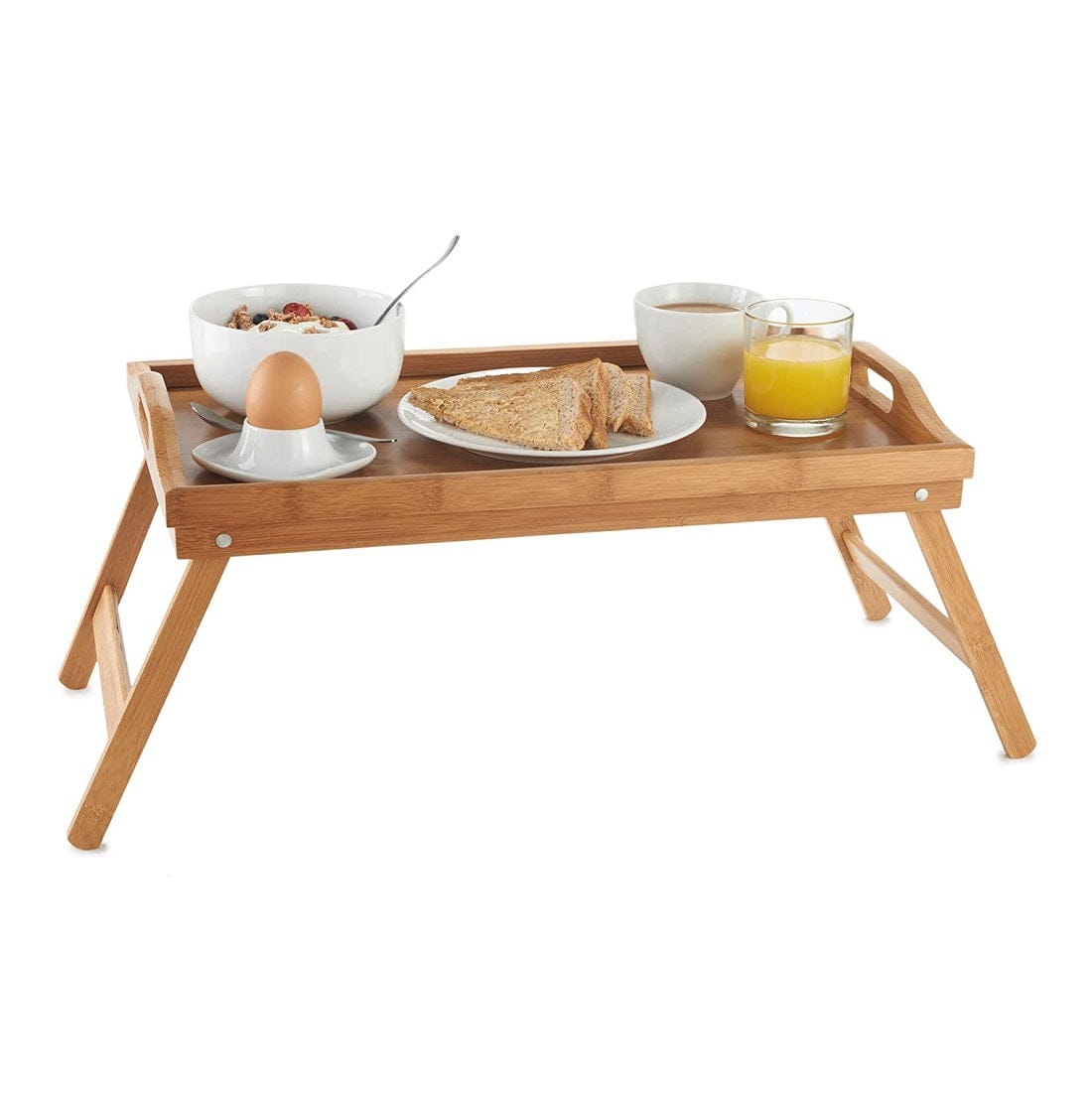 Excellent Houseware Excellent Houseware Bamboo Serving Tray For Bed 50x30cm (7312495116377)