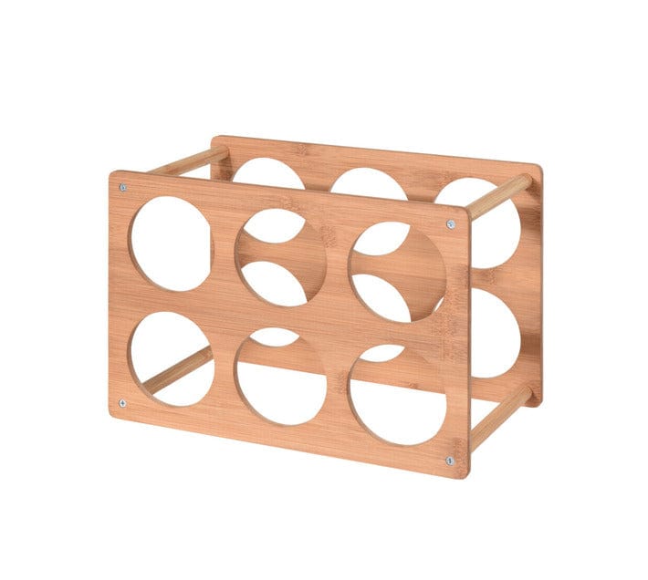 Excellent Houseware Wine Rack Excellent Houseware Wine Rack Bamboo 6 Bottles (6929485299801)
