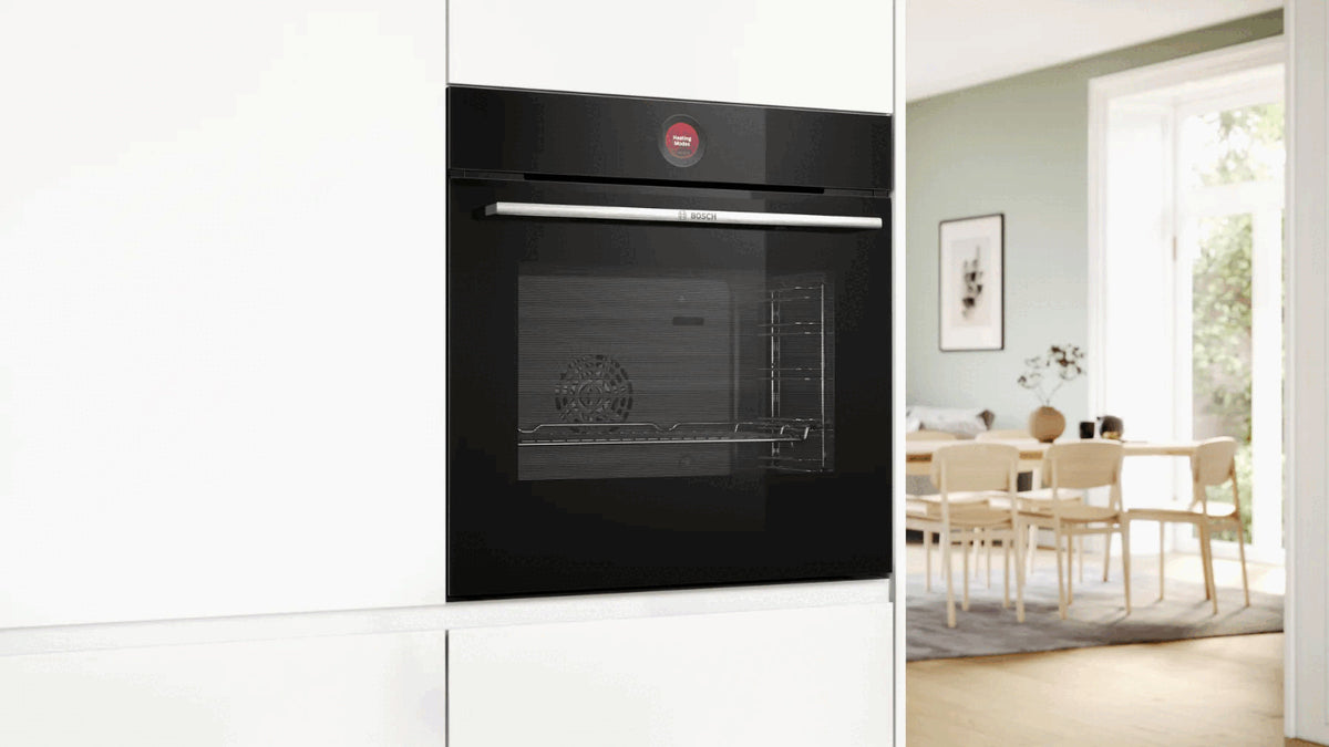 Bosch 60cm Black Series 8 Built-In Oven - HBG7341B1M