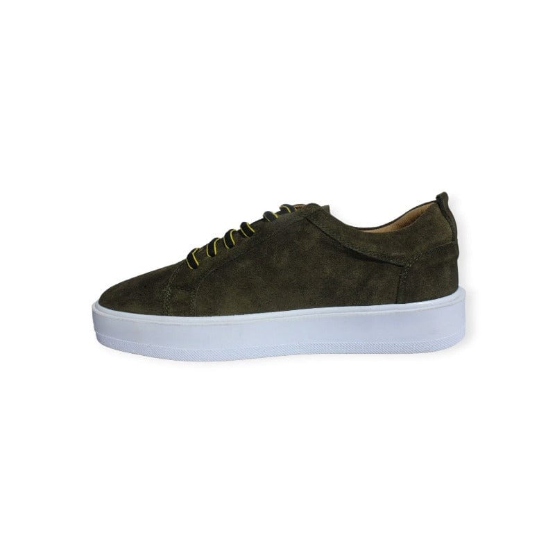 F Marcetti Casual Shoes F Marcetti Casual Suede Green (7496716288089)