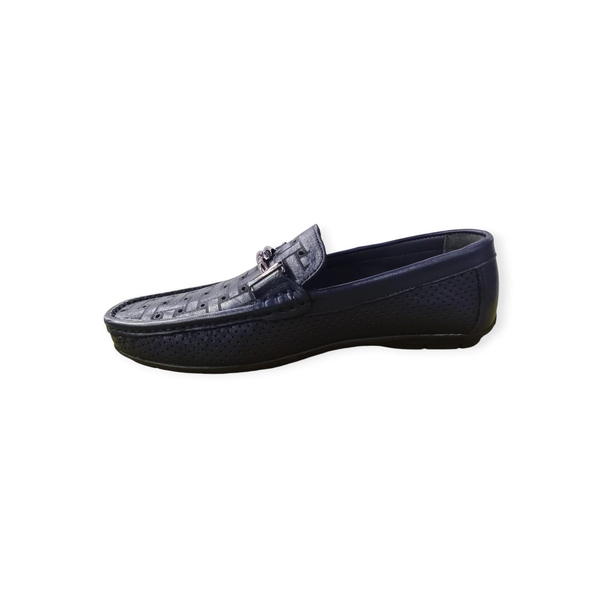 F Marcetti Casual Shoes F Marcetti Men's Slip On Navy