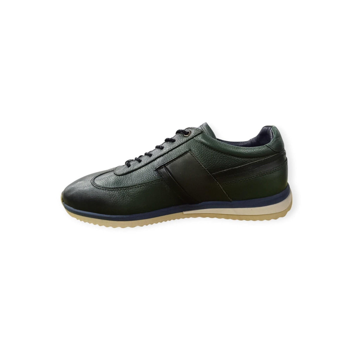 F Marcetti Sneakers F Marcetti Men's Leather Sneaker Green