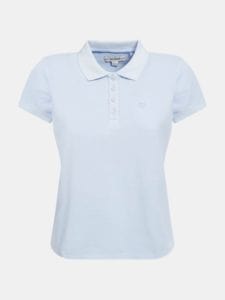 Guess Golfer Guess Eco Pique Logo Golfer Tee Blue (7159232888921)