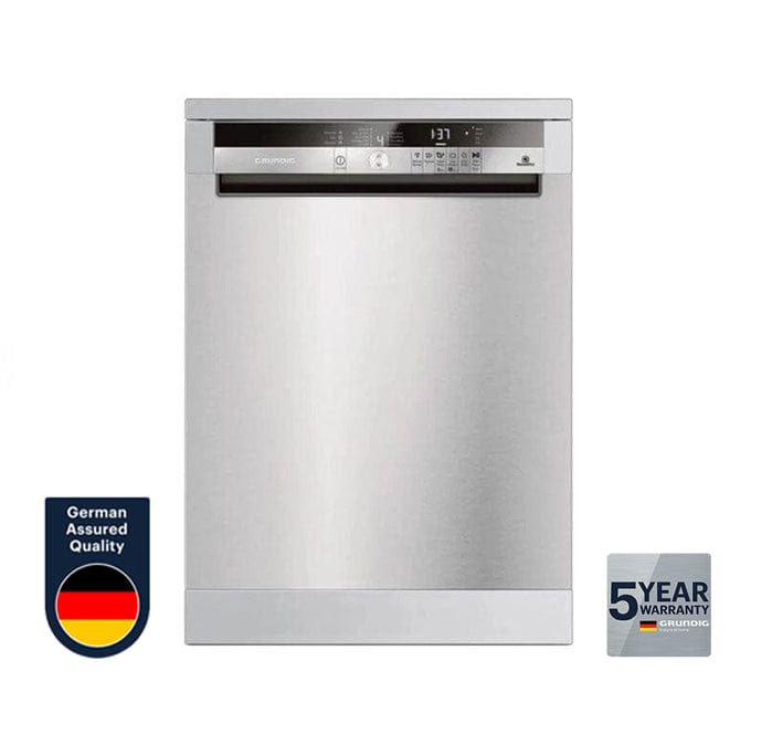 Grundig Dishwashers Grundig Stainless Steel 12-Place 5 Program Dishwasher GNF11511 (4360416493657)