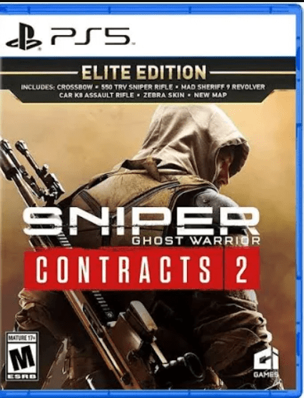 PlayStation VIDEO GAME CONSOLE PS5 Gamer Style Bundle Sniper, Godfall and more + Dual Controllers (1 Star Light Blue)