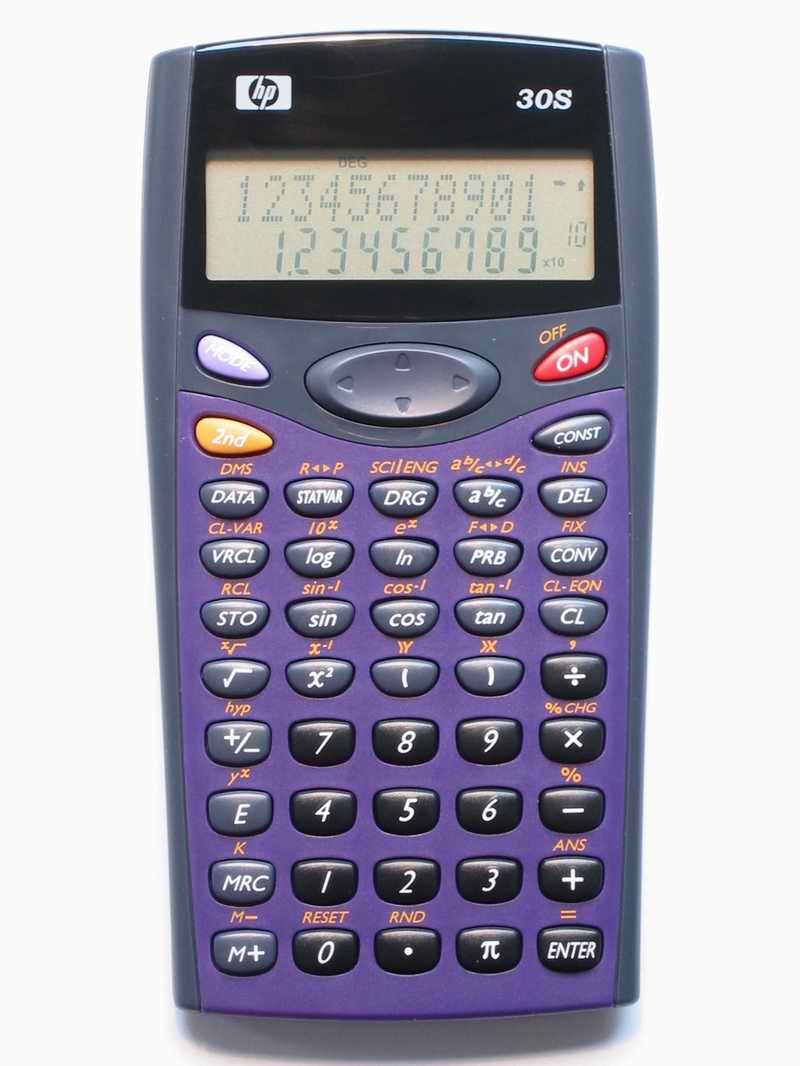HP CALCULATOR Hp 30s Scientific Calculator (2140423290969)