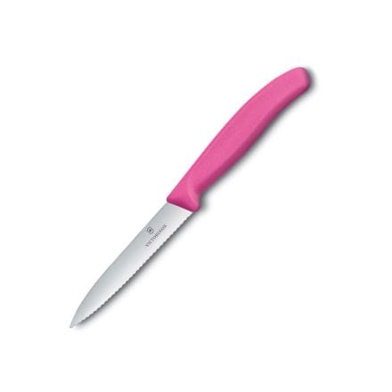 Victorinox Knife Victorinox Swiss Classic Paring Knife Serrated Pink 10cm V6.7736.L5 (7283034161241)