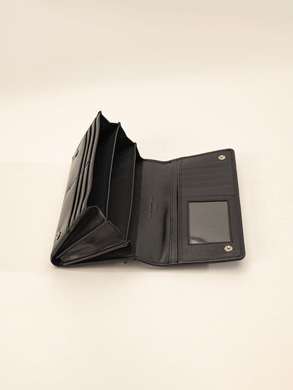 Polo Black Polo Ladies Clutch Purse Black (7349182038105)