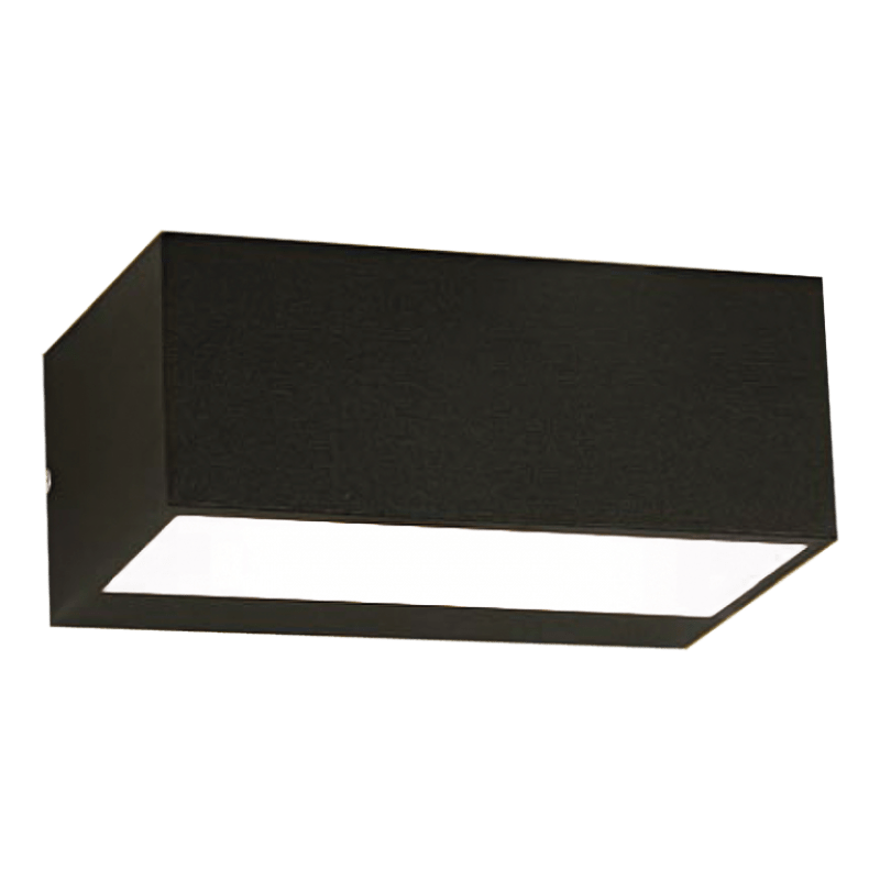 BRIGHTSTAR LIGHTING Brightstar Bulkhead Die Cast Frosted Glass White BH082 (7154296717401)