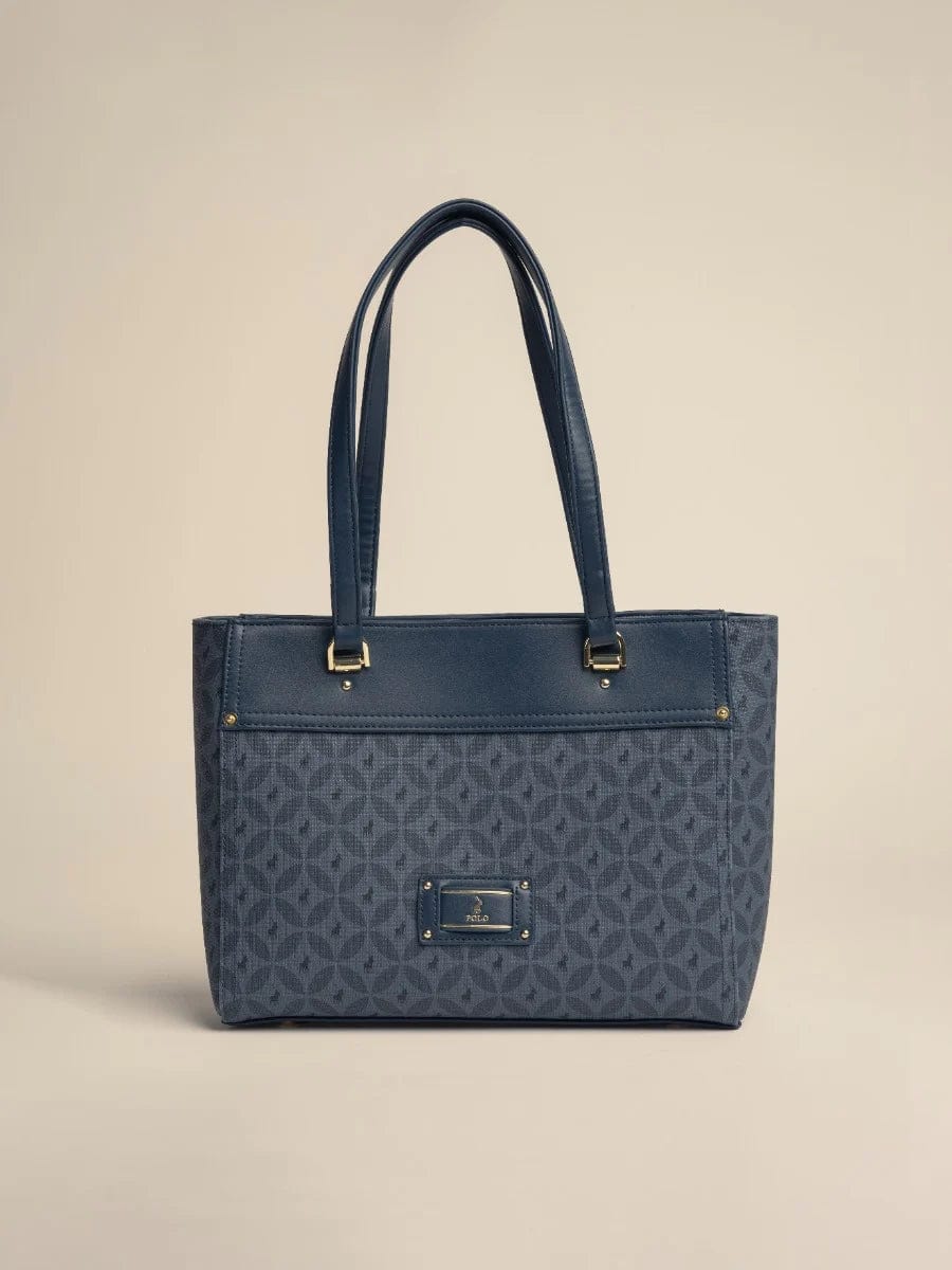Polo Handbag Navy Polo Women's Sierra Tote (7712606355545)