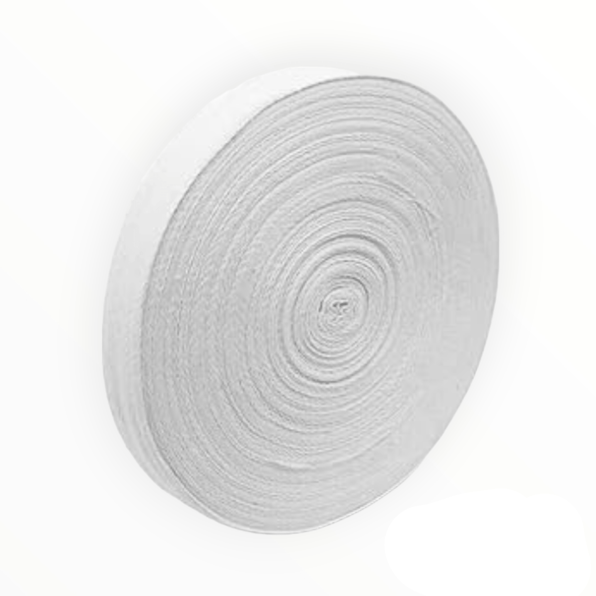 TRIMMINGS HABBY White Cotton Bias Binding 12 mm (7665717936217)