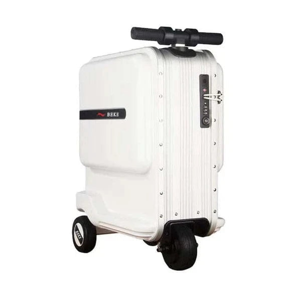 Beke Suitcase White Beke Smart Carry on luggage Trolley