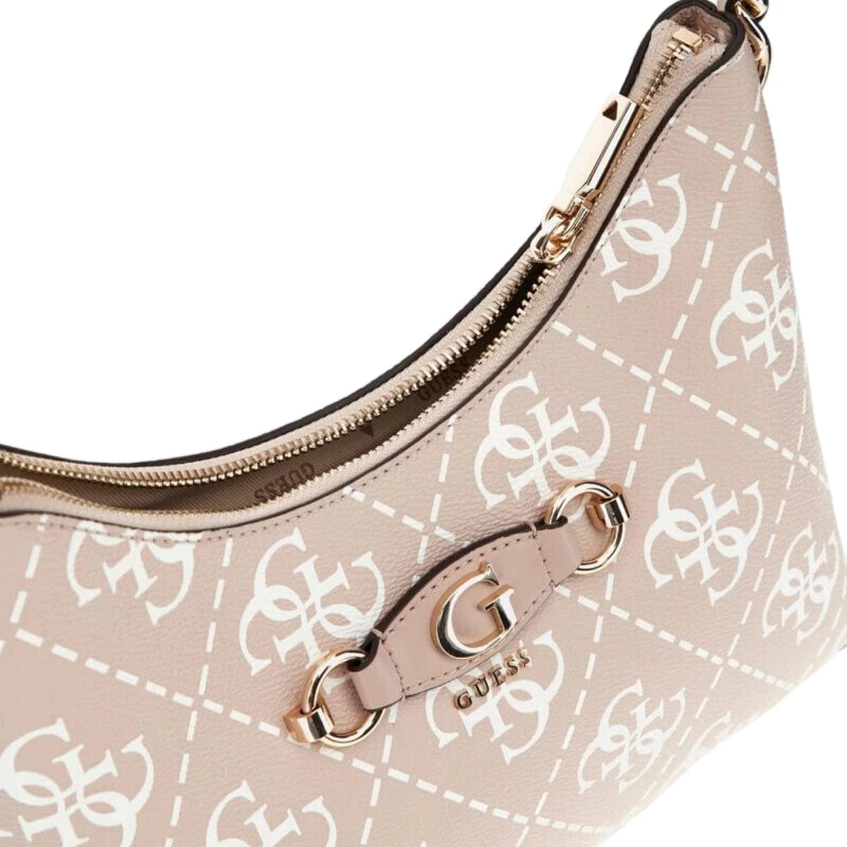 Guess Ladies Handbags Guess Izzy Top Zip Shoulder Bag