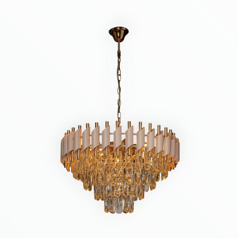 TEMPEST CHANDELIER Crystal Chandelier Black & White – ﻿BQ‑CD 465